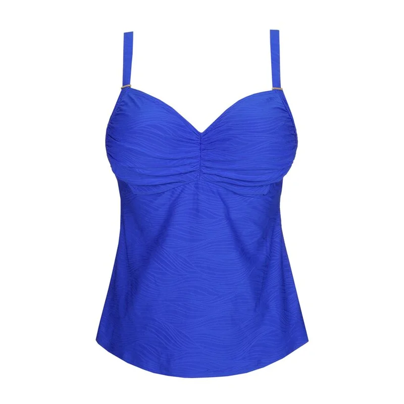PrimaDonna Swimwear - Mantas Full Cup Tankini Electric Blue