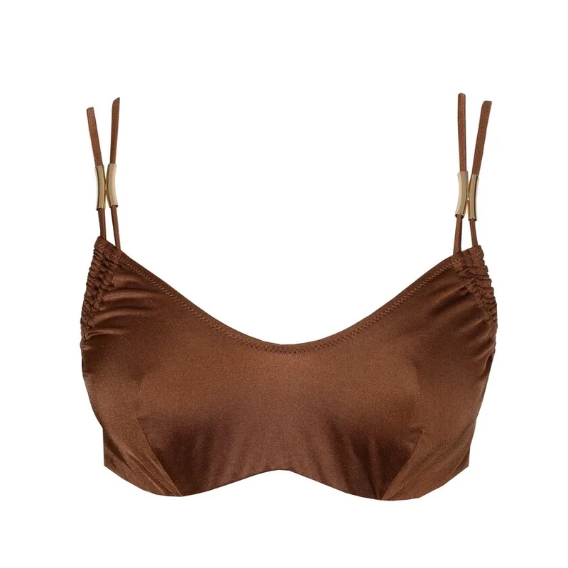 Marie Jo Swimwear – Hello Sunset Bikini-Oberteil, Sonderedition Sepia