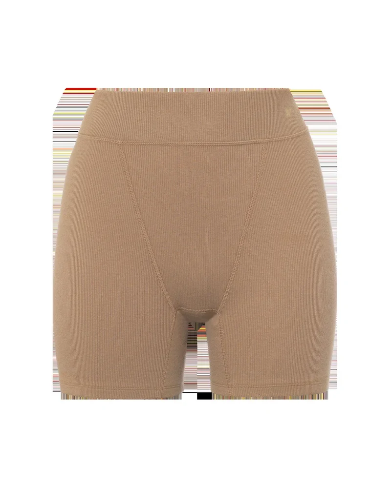 Nudea - Boyfriend-Boxershorts aus Bio-Baumwolle, Mokka