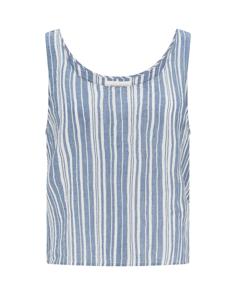 Nudea - Tank French Navy Stripe