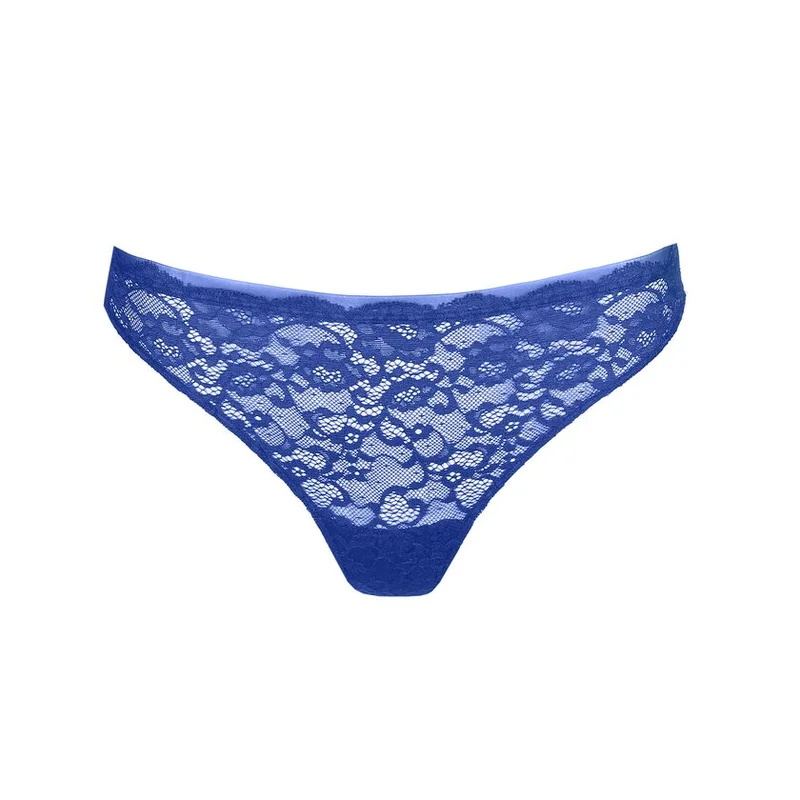 Marie Jo - Color Studio Spitzen-Tanga Stylo Blau