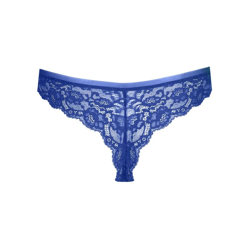 Marie Jo - Color Studio Spitzen-Tanga Stylo Blau