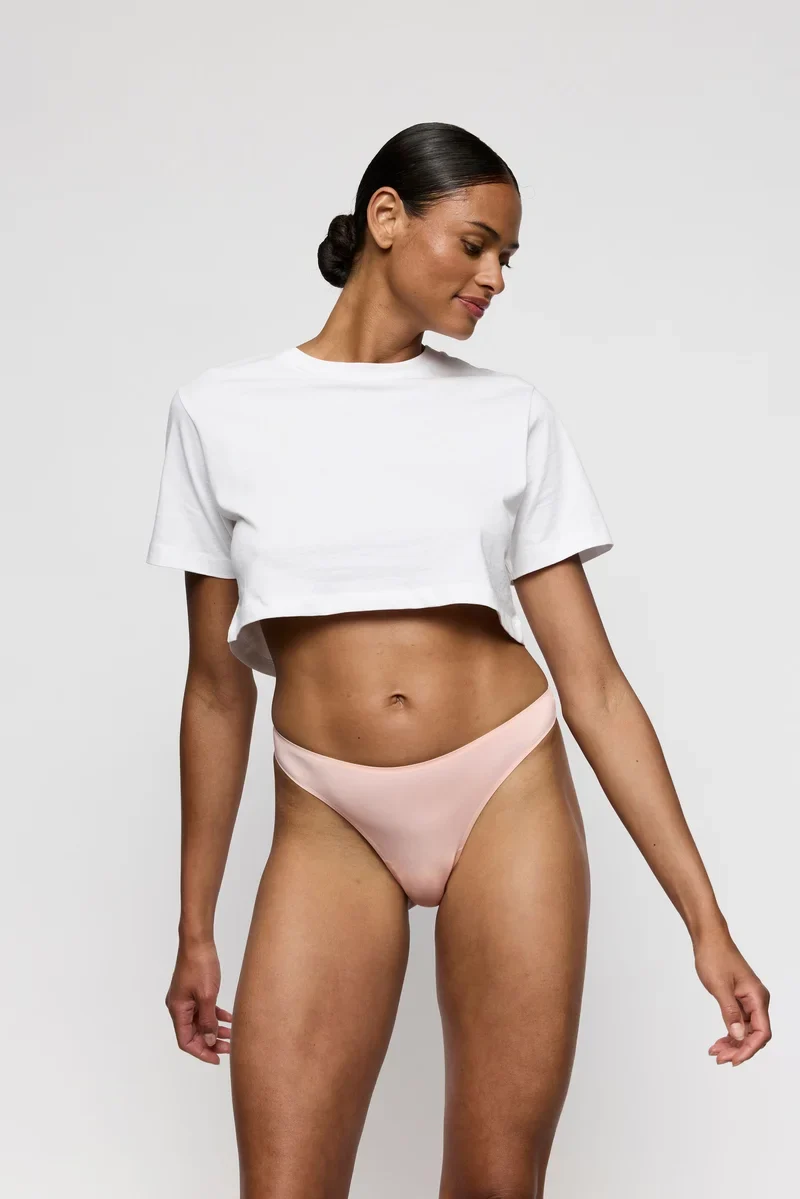 Marie Jo - Color Studio Stringtanga, glänzend rosa