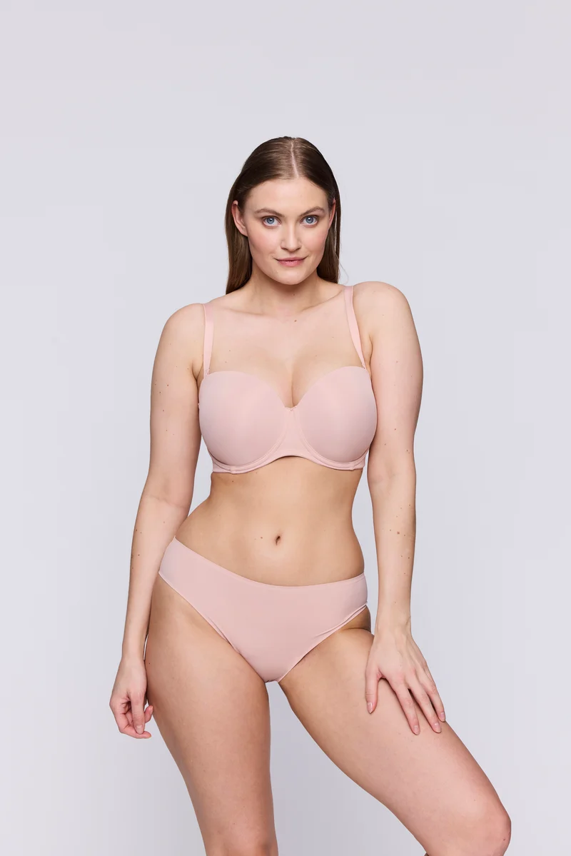FIGURAS Powder Rose Unterlegter BH trägerlos