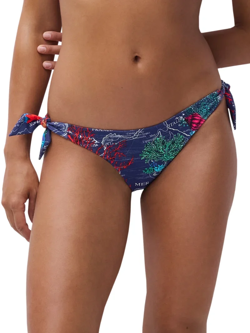 Chantelle Swimwear – Icon Tie Bikini Dunkelmediterran