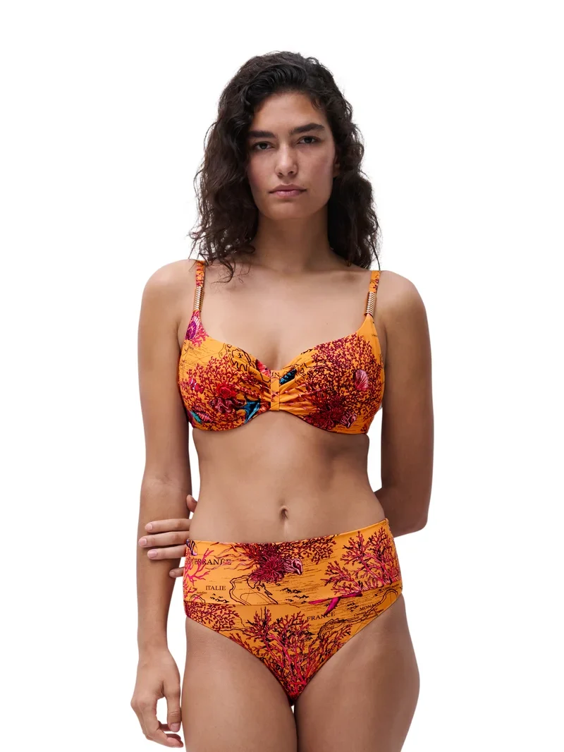 Chantelle Swimwear – Icon Bikinihose, hellmediterran