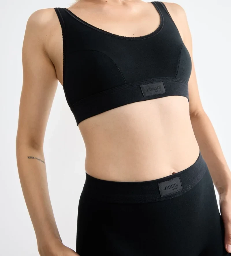 Sloggi - Double Comfort Bralette Schwarz