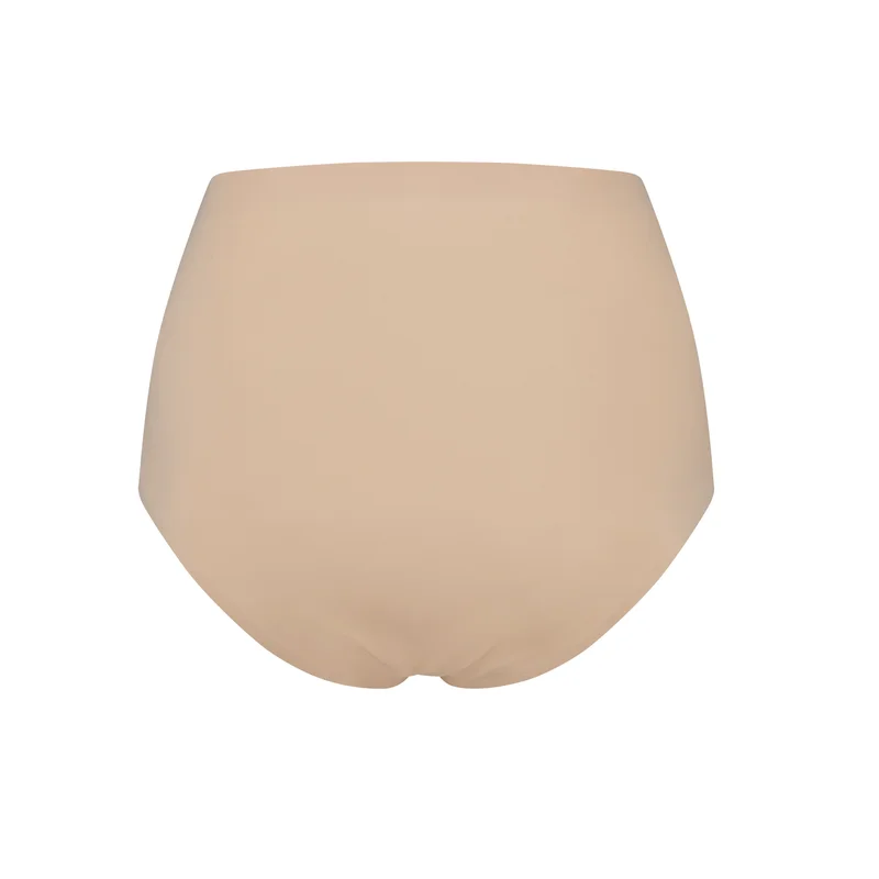 ByeBra – Unsichtbare Shapewear mit leichter Stützwirkung, unsichtbarer Slip mit mittelhohem Bund, Beige