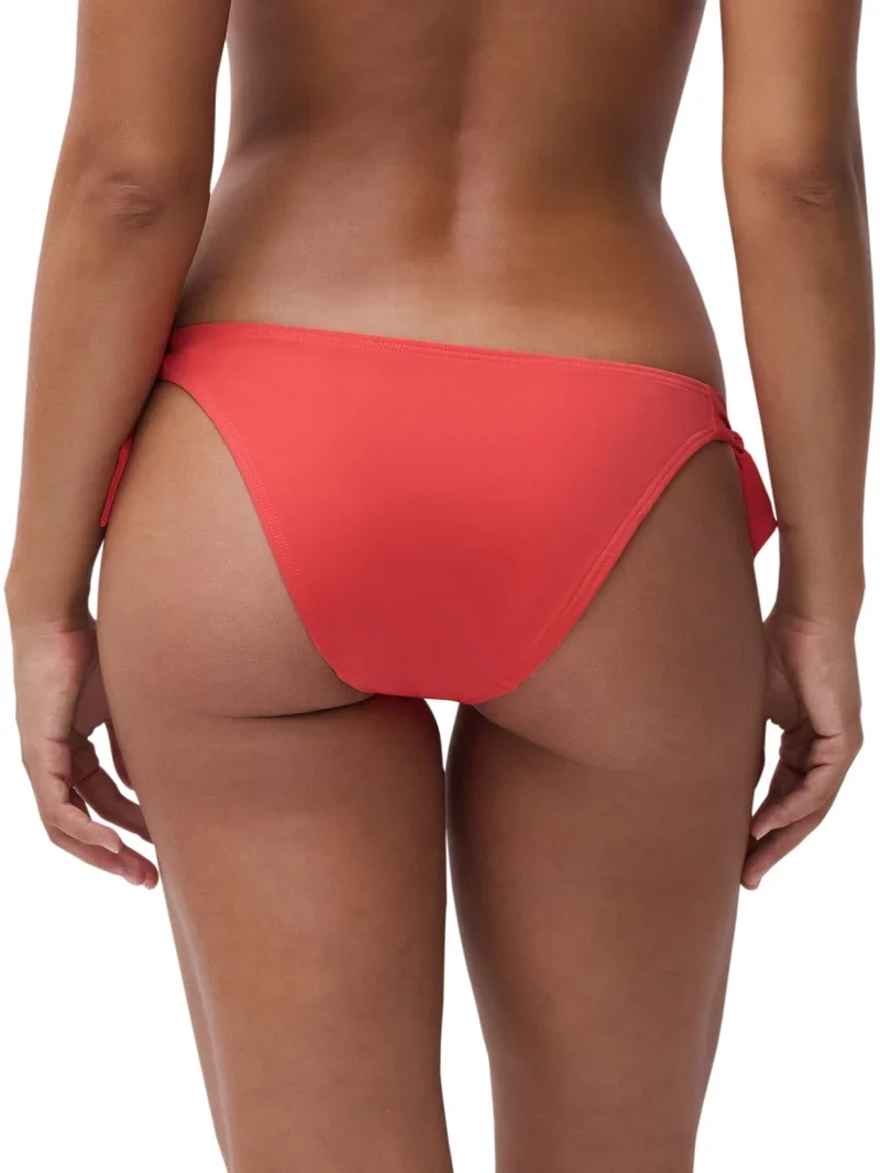 Chantelle Swimwear - Icon Tie Bikini in leuchtendem Korallenrot