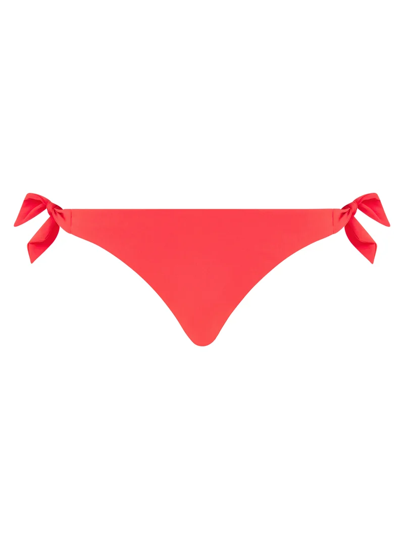 Chantelle Swimwear - Icon Tie Bikini in leuchtendem Korallenrot