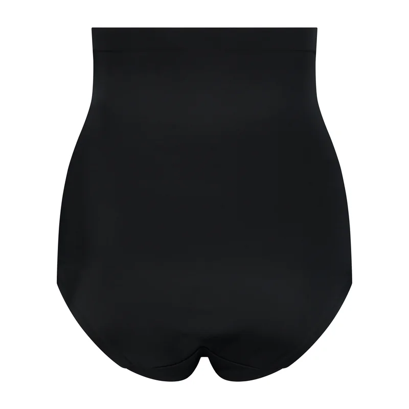 ByeBra – Unsichtbare Shapewear mit leichter Stützwirkung, unsichtbarer High-Waist-Slip, Schwarz