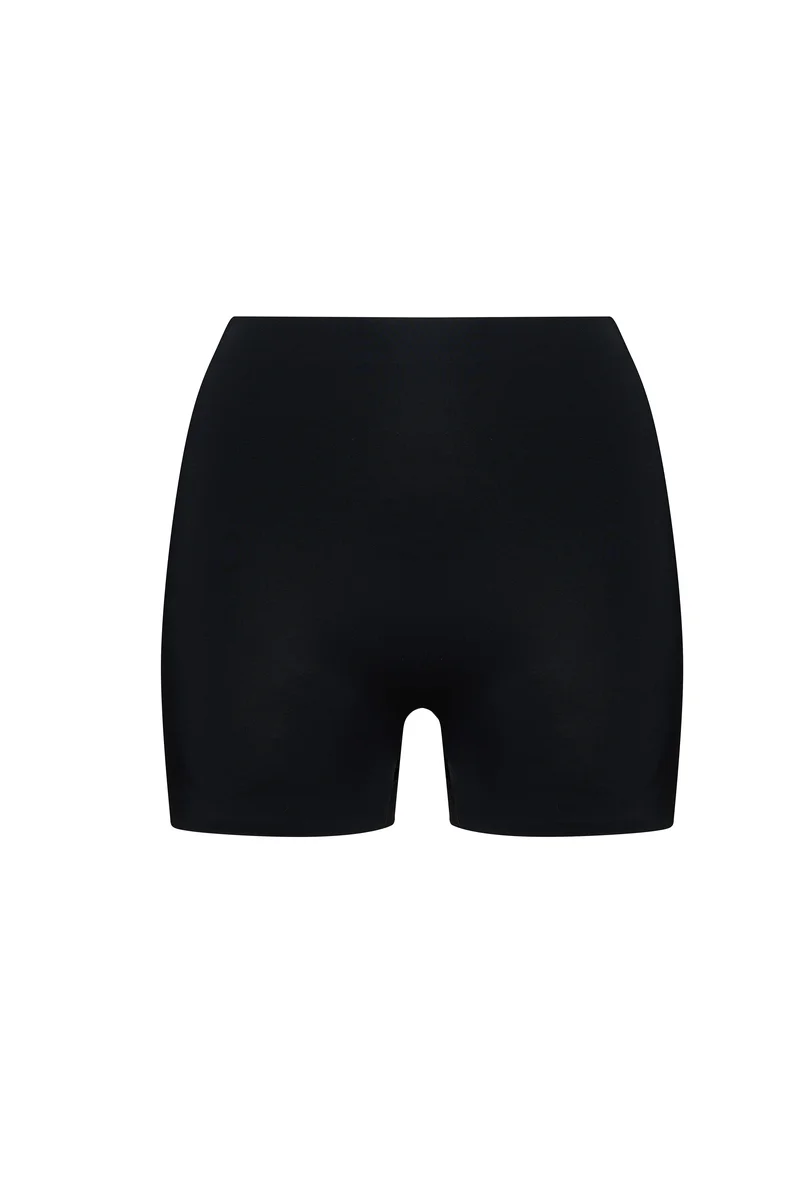 ByeBra – Unsichtbare Shapewear mit leichter Stützwirkung, unsichtbarer Shorty, Schwarz