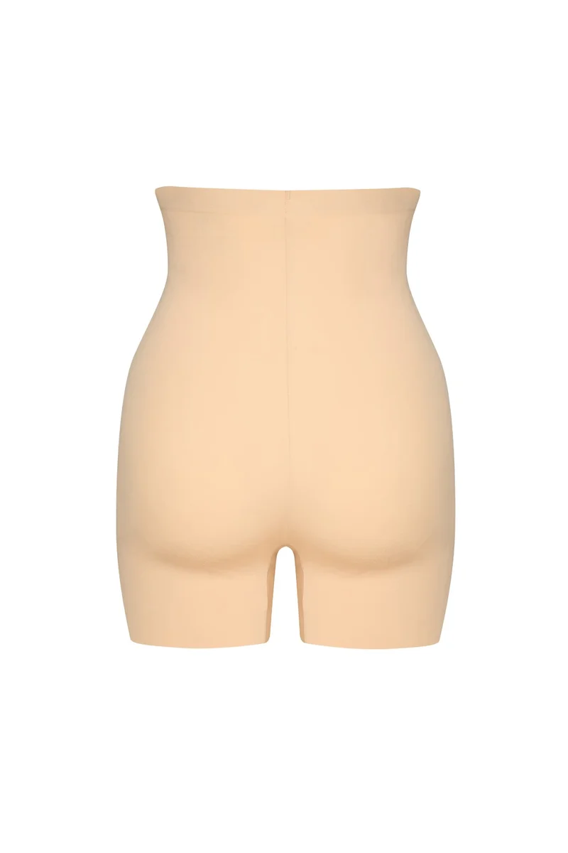 ByeBra – Unsichtbare Shapewear mit leichter Stützwirkung, unsichtbarer High-Waist-Shorts, Beige