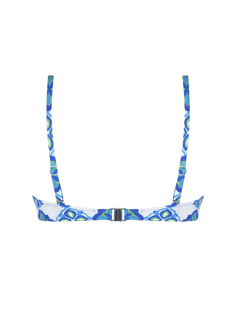 Antigel Bademode von Lise Charmel – L'Artisane Antigel Gepolstertes Bikini-Oberteil Bleu Ceramic