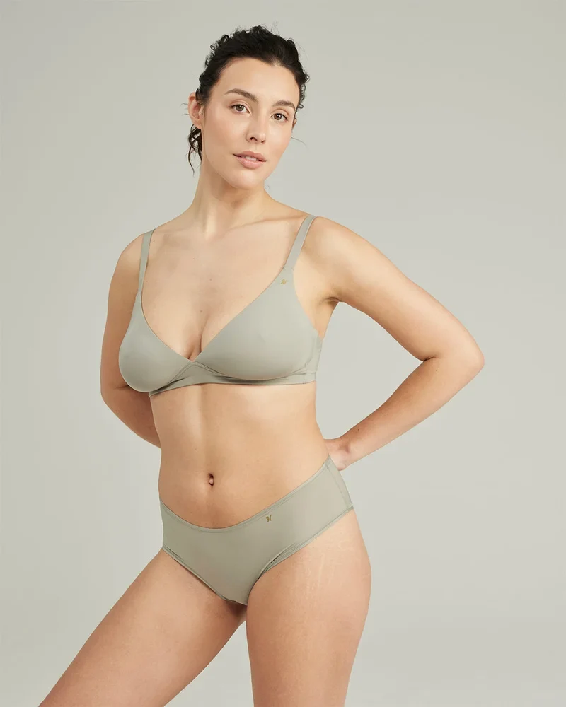 Nudea - Stretch Easy Does It Bralette Salbeigrün