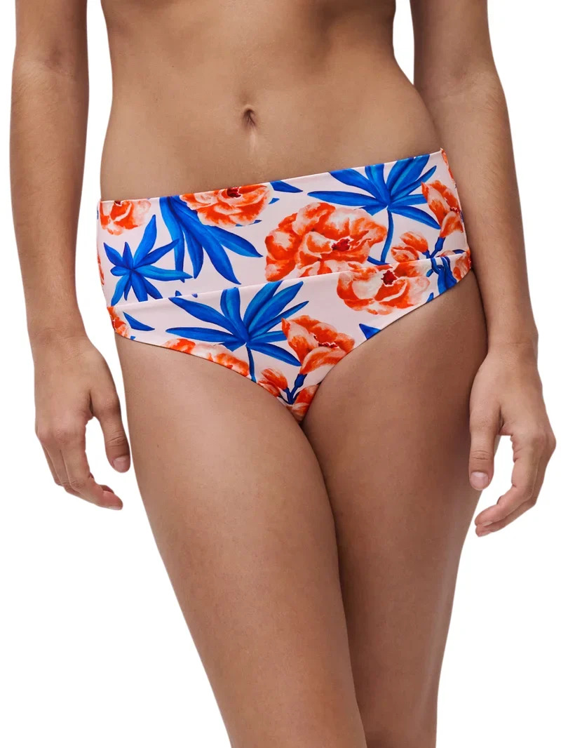 Chantelle Swimwear - Sauvage Full Bikini Slip Laurel Flower