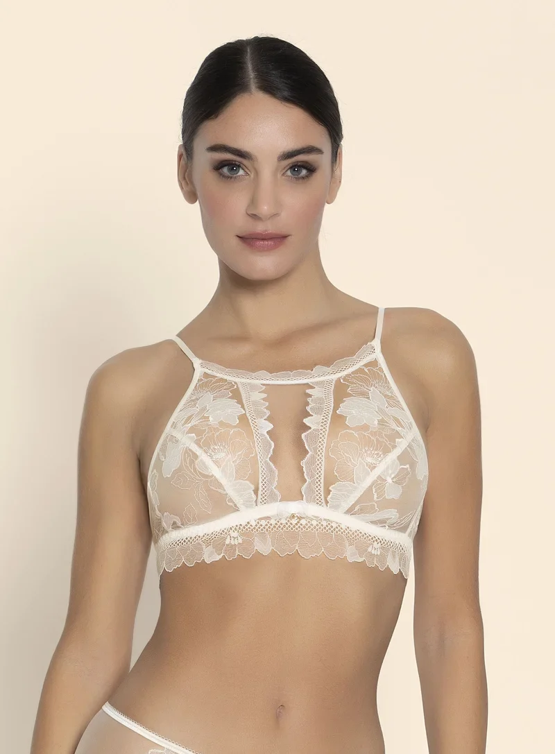 Lise Charmel – Sublime Organza Soft Bandeau-BH Ecru Perlmutt