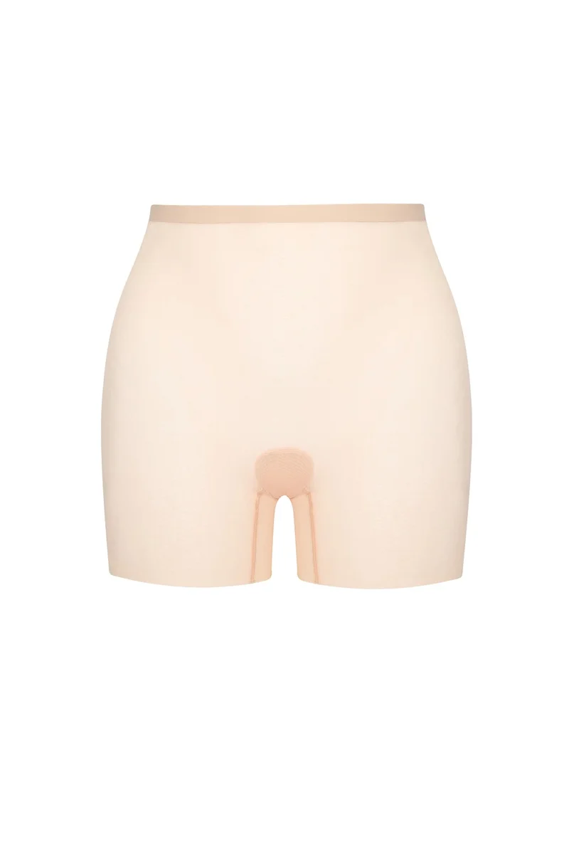 ByeBra – Formgebende Tüll-Shapewear mit mittlerem Halt, kurzes Modell aus formendem Tüll, Beige