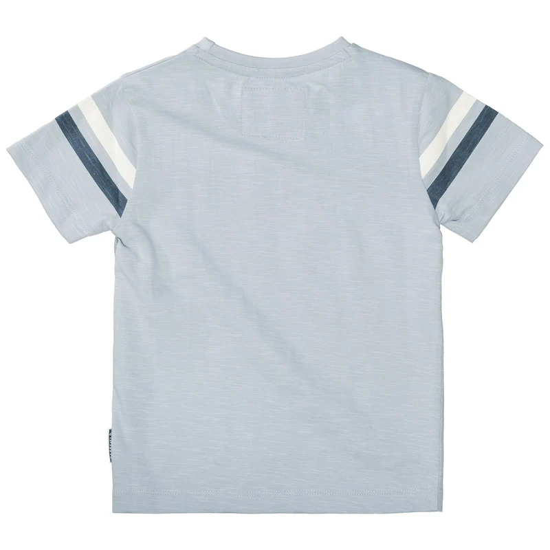 T-Shirt mit Kontrast-Streifen