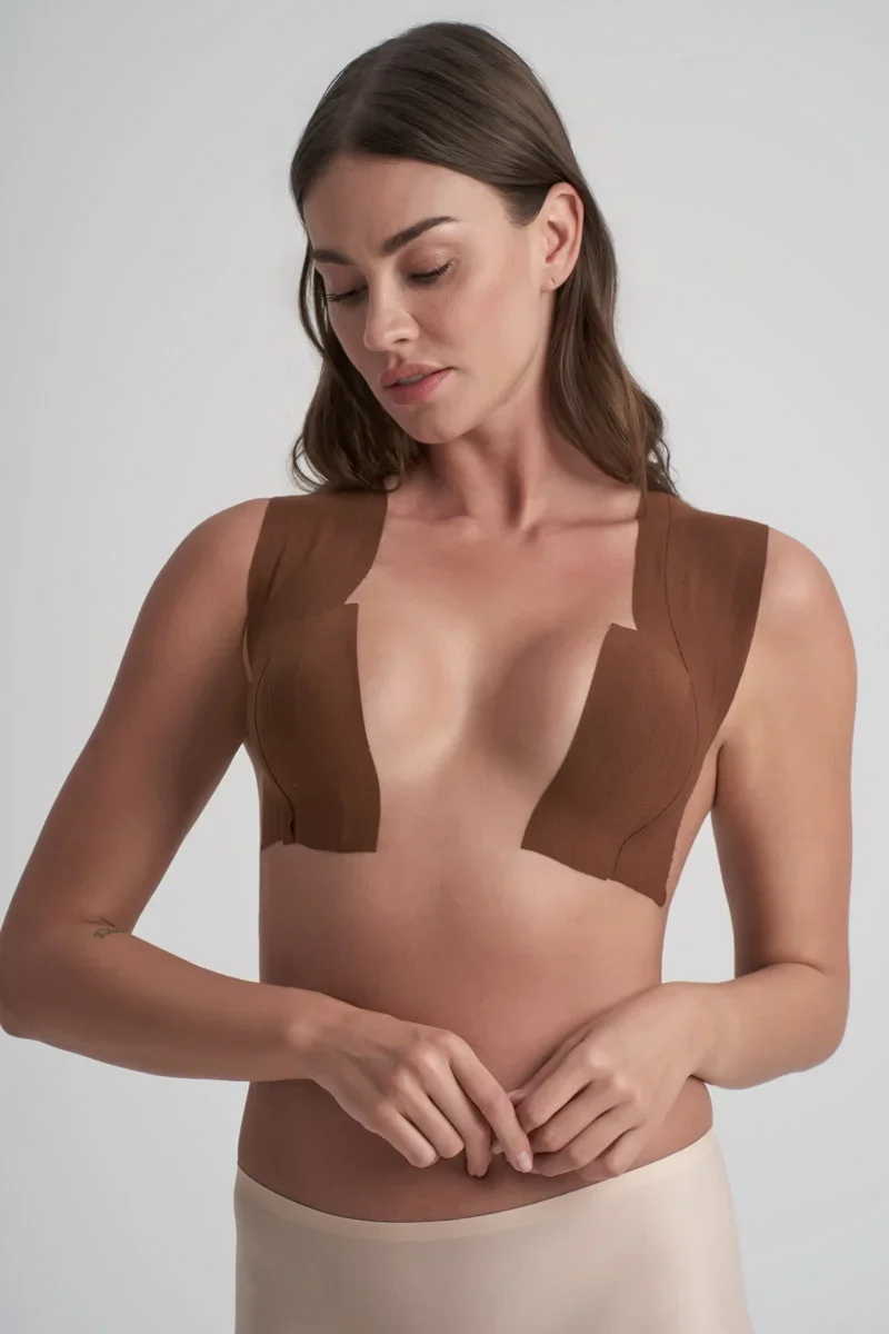ByeBra - Tapes Body Tape (7,5 cm) Braun