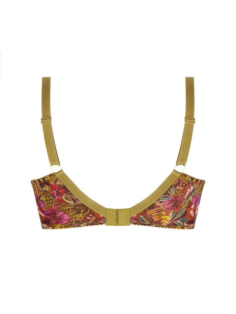 Lise Charmel – Danse Des Fleurs 3-teiliger Vollschalen-BH Fushia Vert