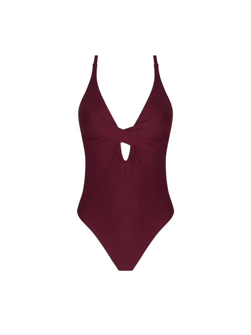 Antigel Bademode von Lise Charmel - La Chiquissima Multi-Position Wireless Swimsuit Prune