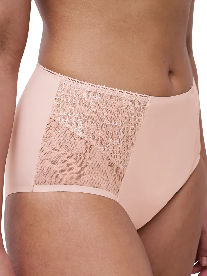 Chantelle – Intrigue High-Waisted Support Full Brief, Altrosa