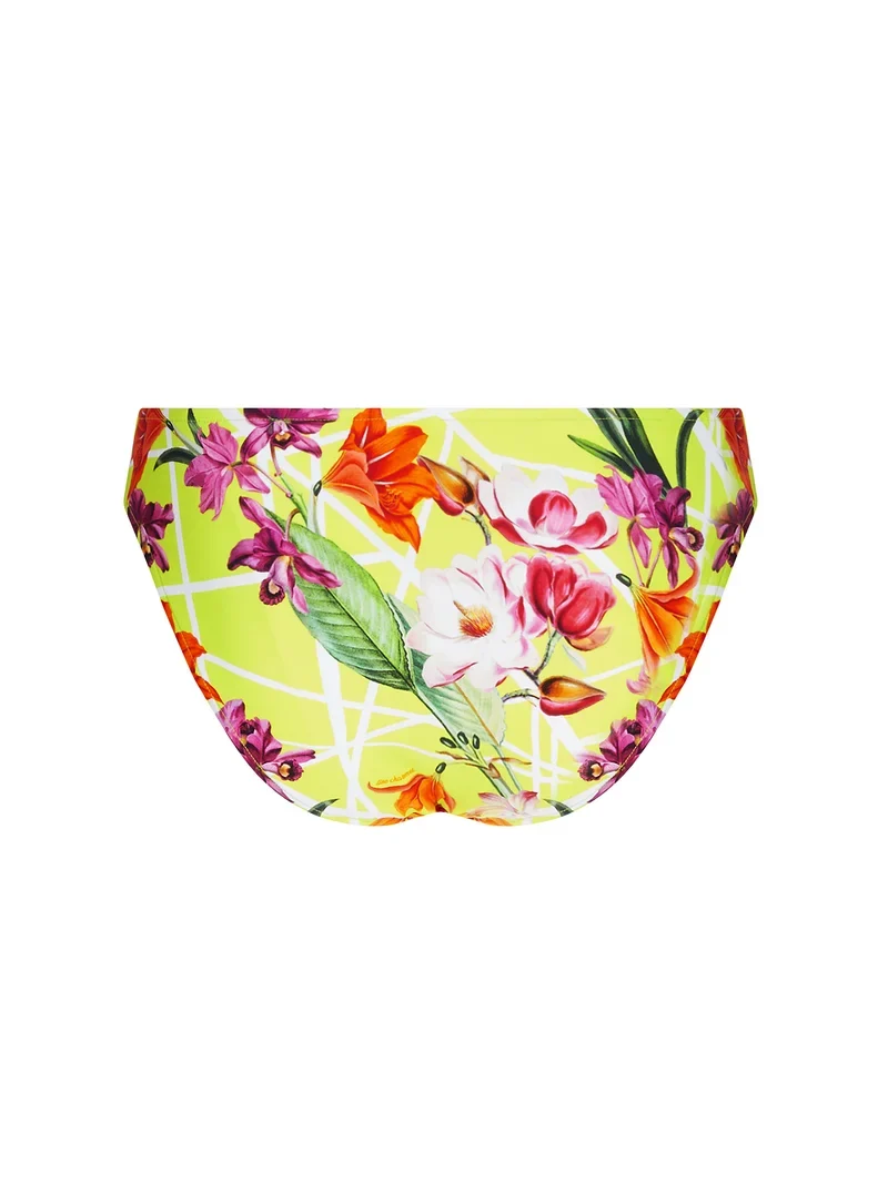 Lise Charmel Bademode – Fleurs Splendeur Wide Side and Bottom Bikini Splendeur Lime