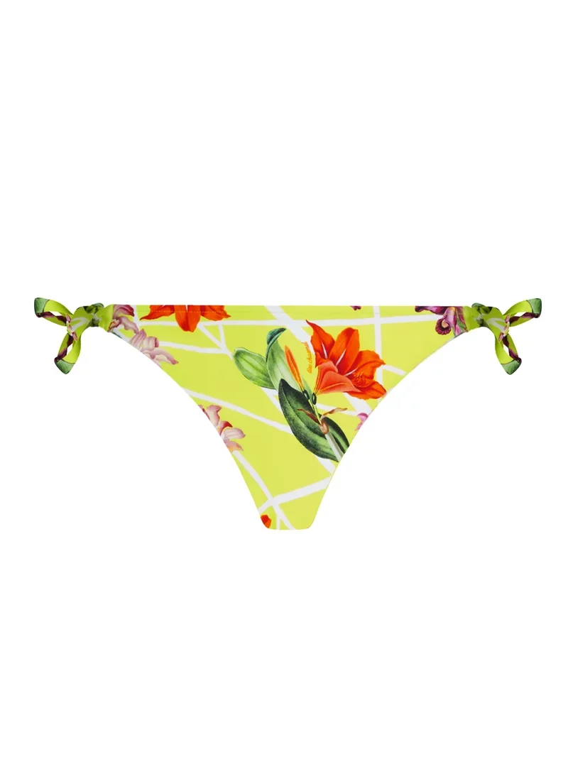 Lise Charmel Bademode - Fleurs Splendeur Bikini mit schmalen Seiten, Farbe: Splendeur Lime