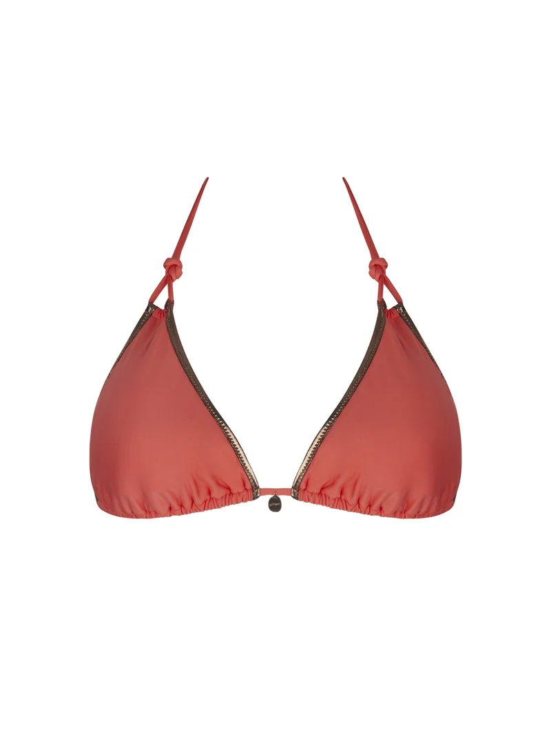 Antigel Swimwear von Lise Charmel – La Smartissime Soft Padded Triangle Bikini Corail Bronze