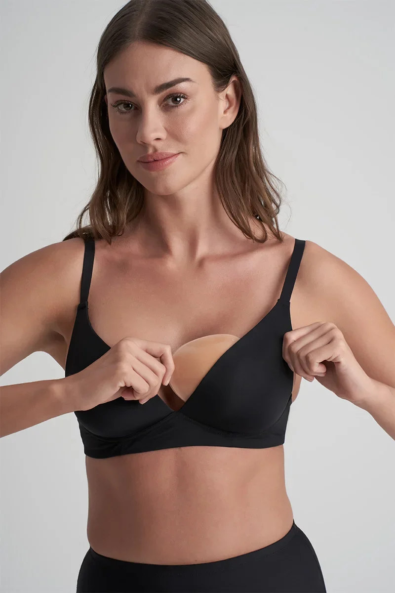 ByeBra – Special Solutions Selbstklebende Bikini-Push-Up-Pads Beige