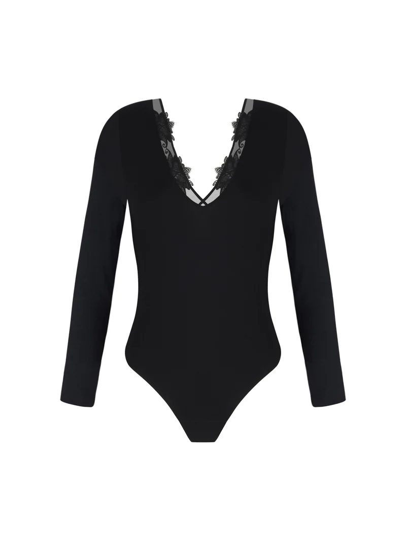 Lise Charmel – Diva Glamour RTW Bodysuit Noir