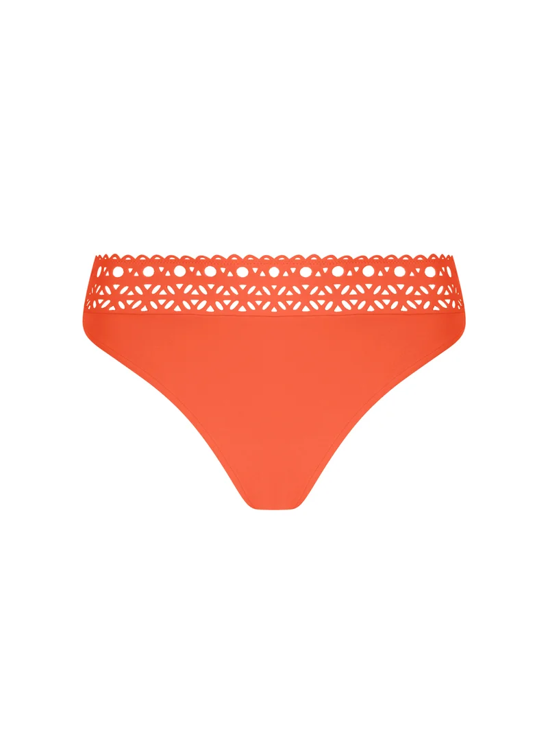 Lise Charmel Bademode - Ajourage Couture Bikini mit weitem Seiten- und Unterteil, Ajourage Papaye