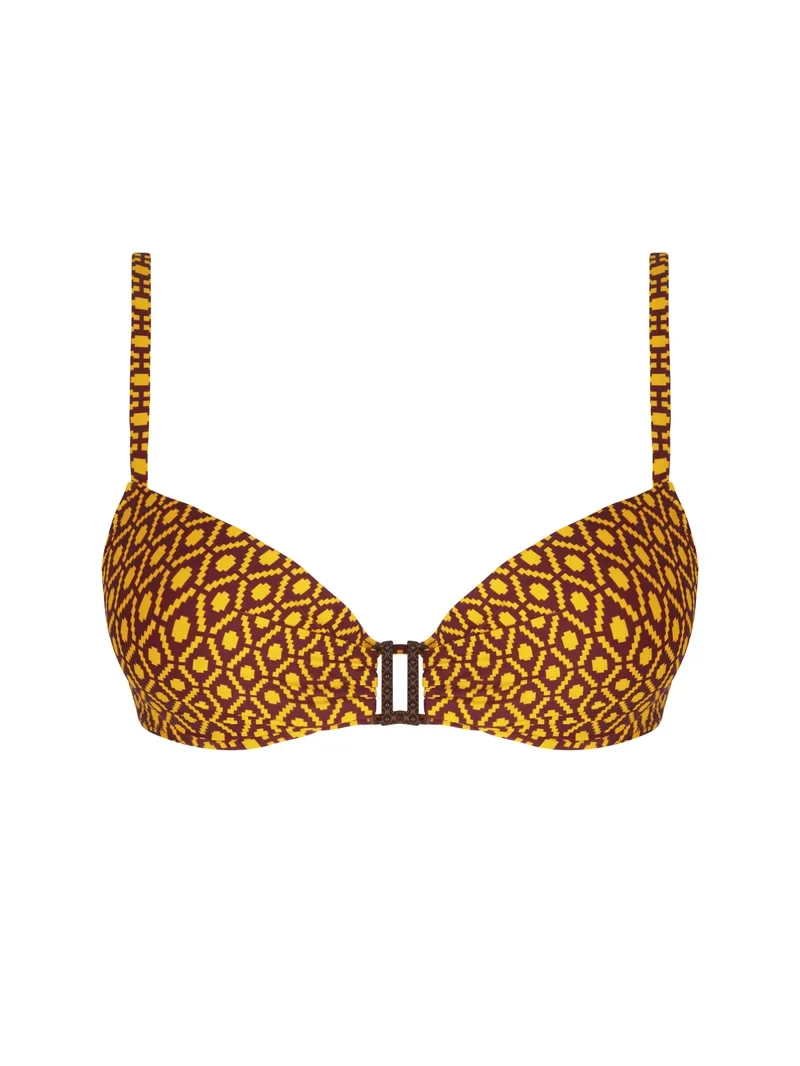 Antigel Swimwear von Lise Charmel - La Papoue Gepolstertes Bikini-Oberteil Jaune Papou