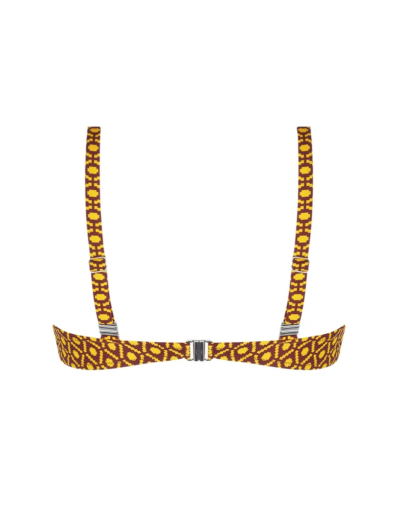 Antigel Swimwear von Lise Charmel - La Papoue Halter-Bikini-Oberteil mit Bügeln, Jaune Papou