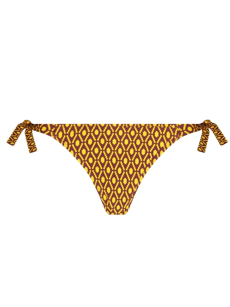 Antigel Swimwear von Lise Charmel - La Papoue Bikini mit schmalen Seiten Jaune Papou