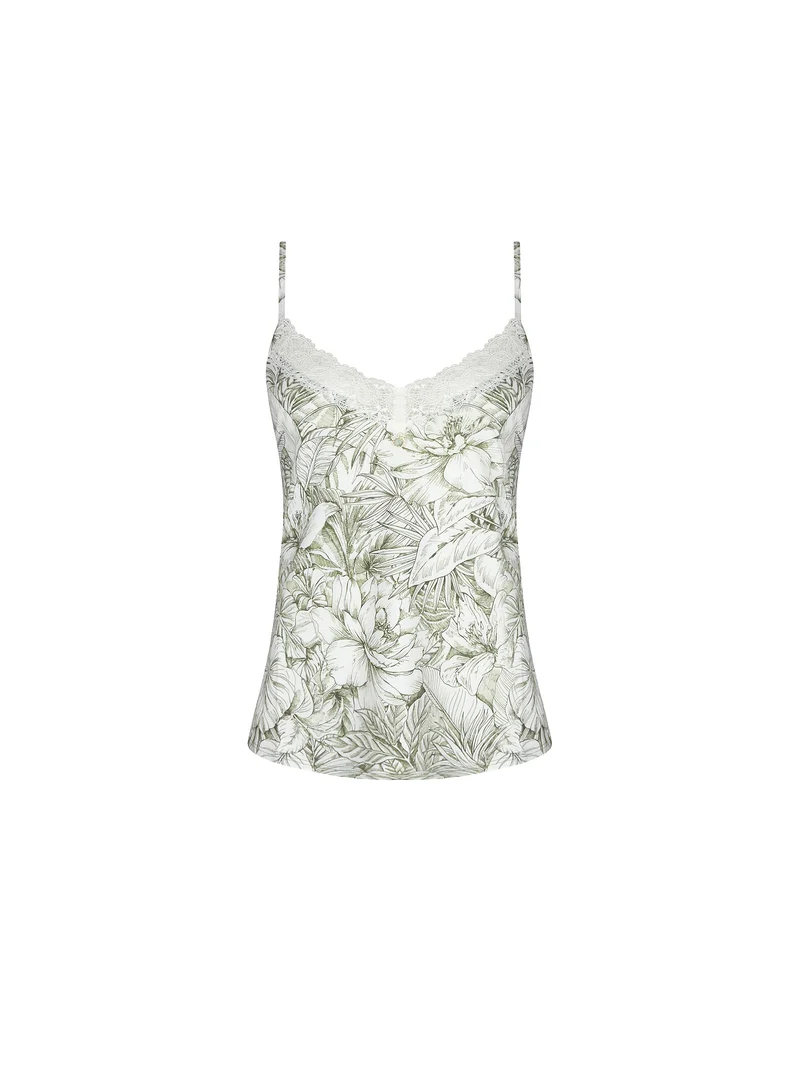 Antigel von Lise Charmel – Echappee Green Camisole Toile Green