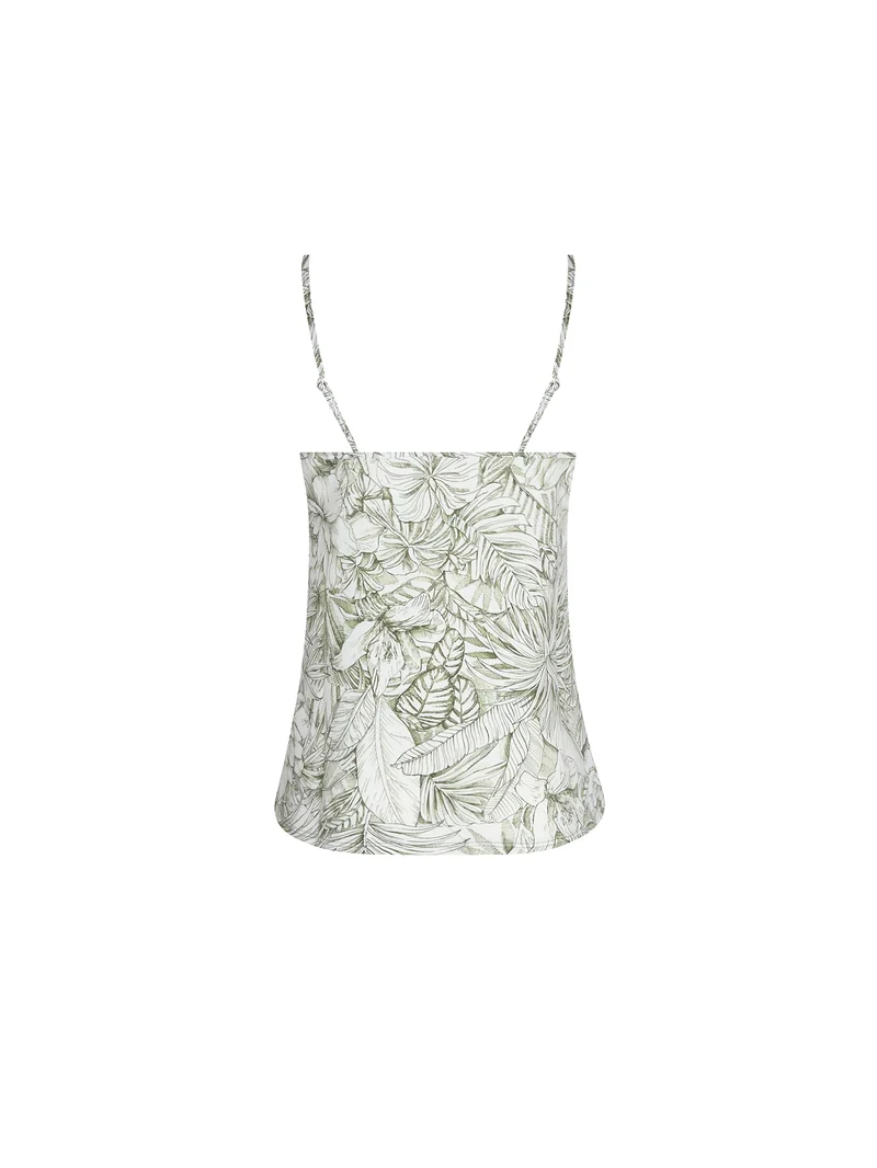 Antigel von Lise Charmel – Echappee Green Camisole Toile Green
