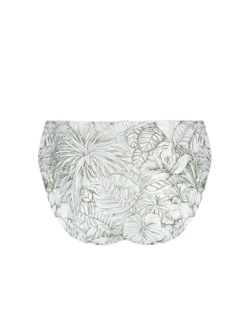 Antigel von Lise Charmel – Echappee Green Brief Toile Green