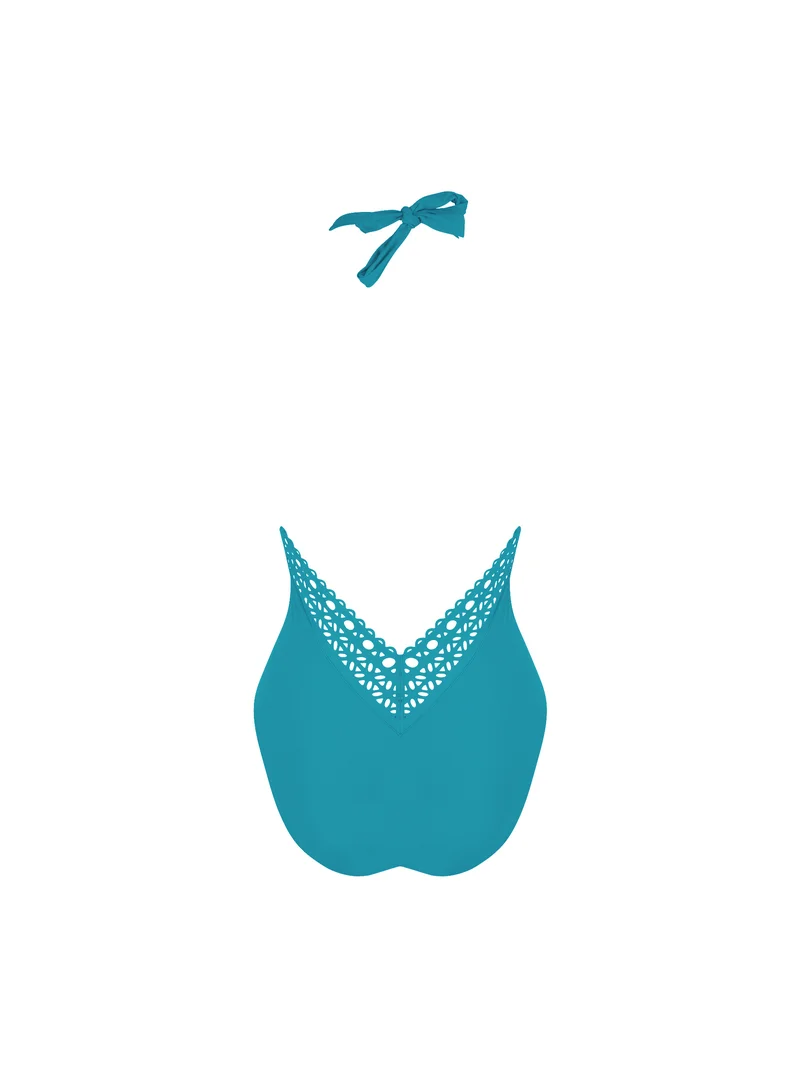 Lise Charmel Bademode - Ajourage Couture Neckholder-Badeanzug mit tiefem Rückenausschnitt, Ajourage Lagon