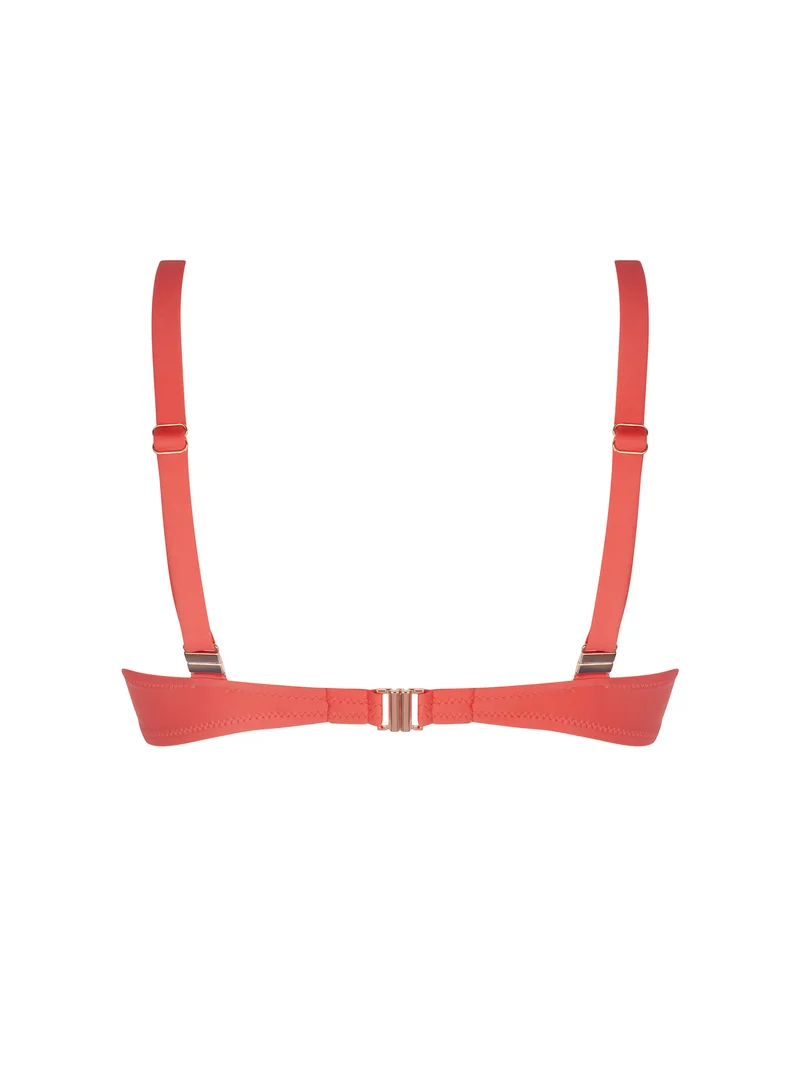 Antigel Swimwear von Lise Charmel – La Smartissime Neckholder-Bikini-Oberteil mit Bügeln, Koralle Bronze