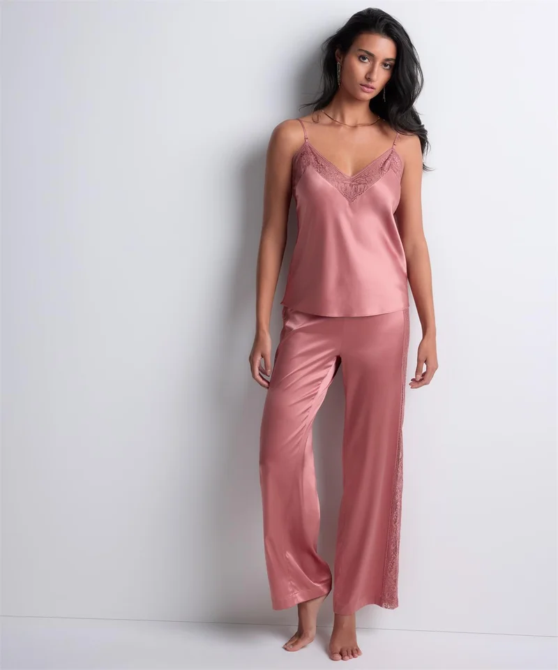 Aubade – Midnight Whisper Hose, Warmrosa