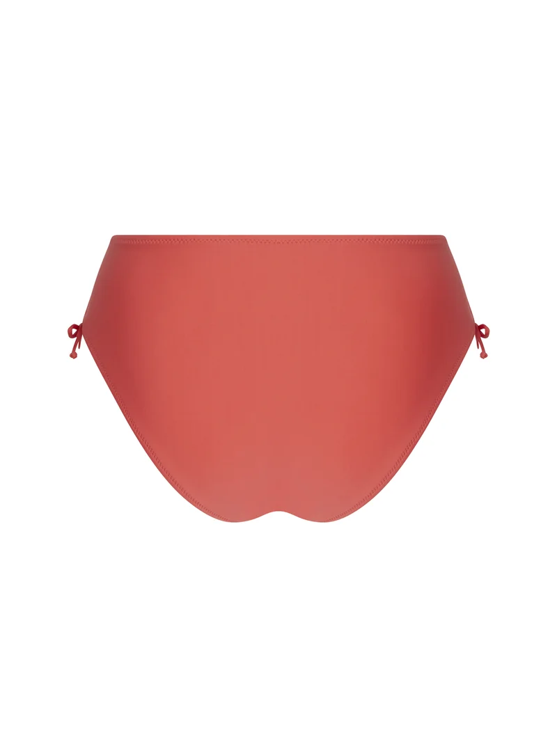 Antigel Swimwear von Lise Charmel – La Smartissime Verstellbarer Bikini mit hohem Bund in Korallenbronze