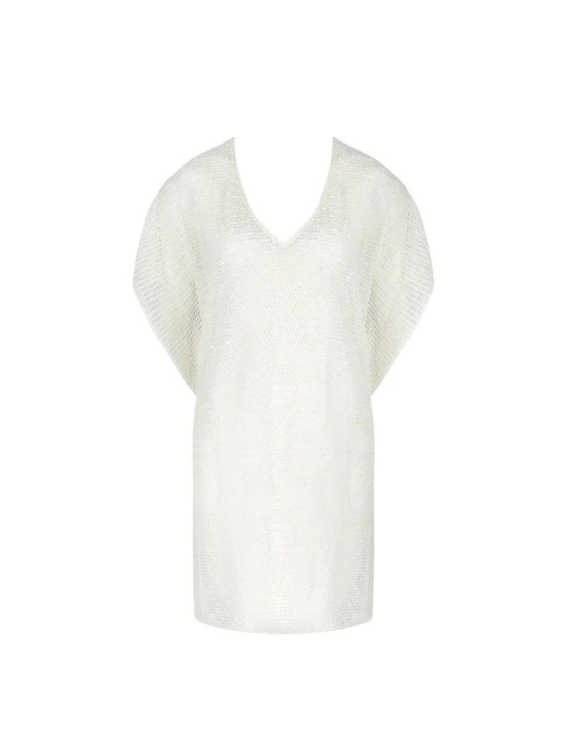 Antigel Swimwear von Lise Charmel - La Sexy Resille Poncho Nacre Resille