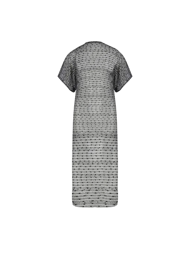 Antigel Swimwear by Lise Charmel - La Sexy Resille Long Caftan Chine Resille