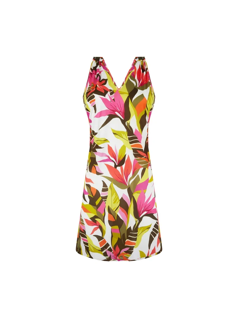 Antigel Swimwear von Lise Charmel - La Radieuse ärmelloses Kleid Blanc Canopee