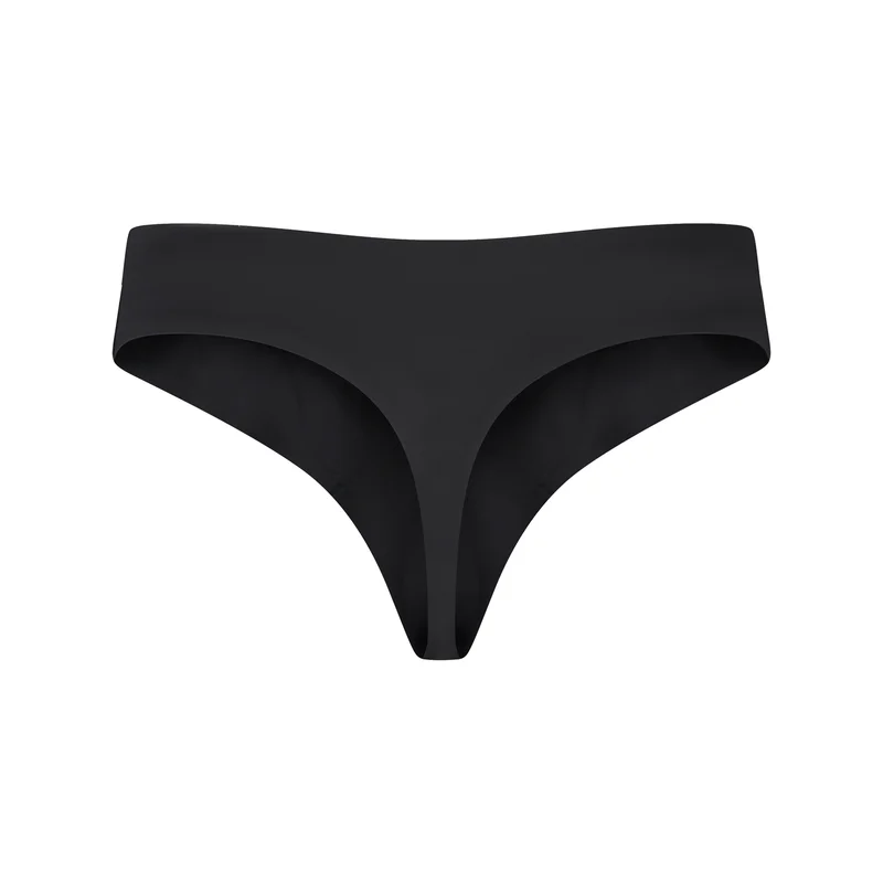 ByeBra – Auslaufsicherer Perioden-Tanga, laminiert, für schwache Blutungen, Schwarz