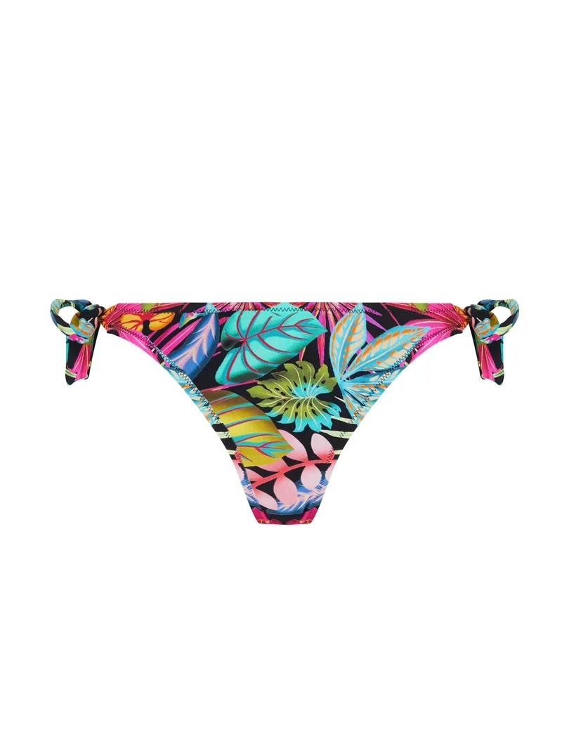 Antigel Swimwear von Lise Charmel - La Foret Magic Bikini mit schmalen Seiten Noir Enchante