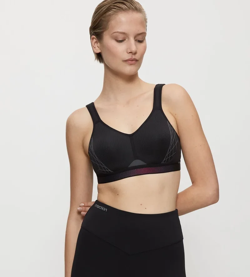 Triumph - Triaction Cardio Flow Sport-BH Schwarz