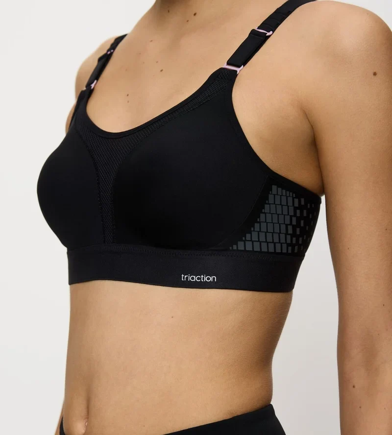Triumph - Triaction 3-Lagen-Sport-BH Schwarz